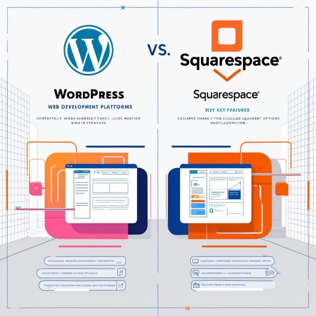 Web Development Platforms Comparison Wordpress Vs Squarespace Showdown