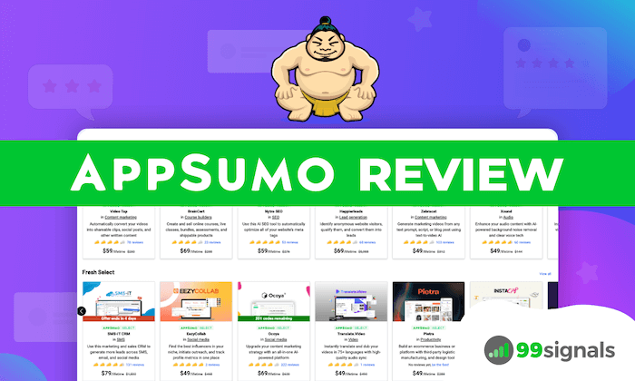 Appsumo Review Best Lifetime Deals Website