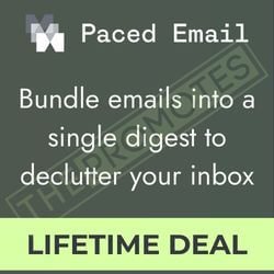 Paced Email Appsumo Lifetime Deal
