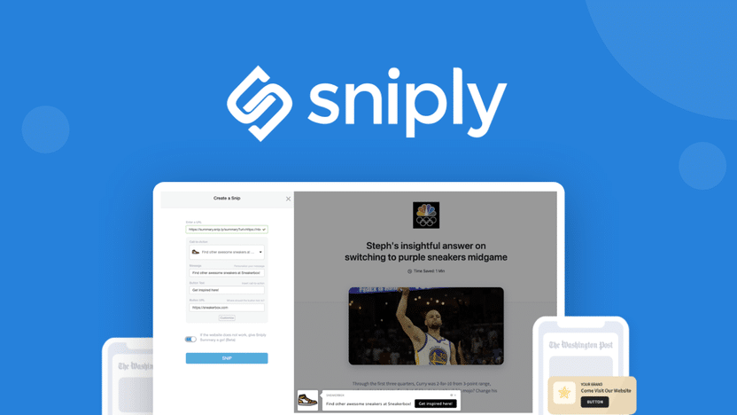 Sniply Appsumo Lifetime Deal